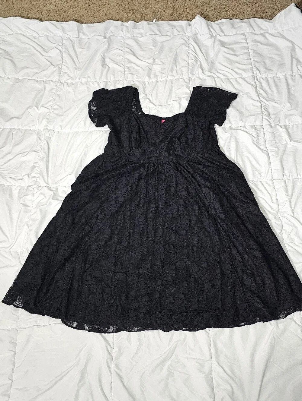 Torrid X Betsy Johnson Skull Flower Dress - Picture 2 of 6